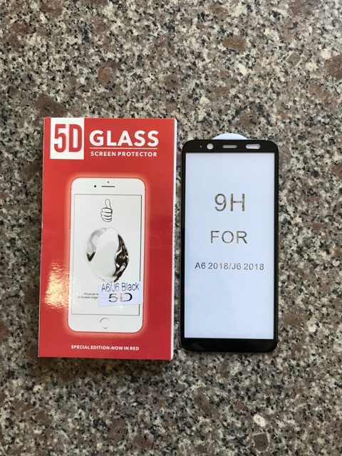 Kính cường lực 5D Samsung A6 / A6 plus 2018 loại xịn