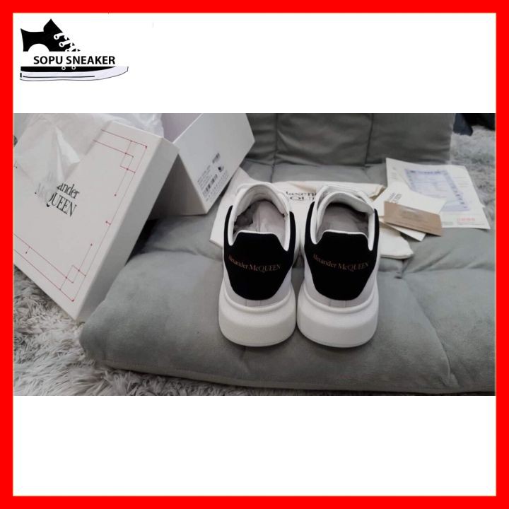 Giày thể thao MCQ Gót Nhung [HỖ TRỢ ĐỔI TRẢ] Dây Lụa Sang Trọng | BigBuy360 - bigbuy360.vn