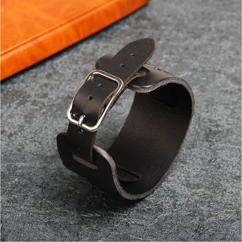 Vòng Tay Nam Da Punk Đại Bàng [ FREE SHIP ]