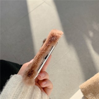 Ốp Lưng Điện Thoại Đính Gấu Bông Cho Iphone