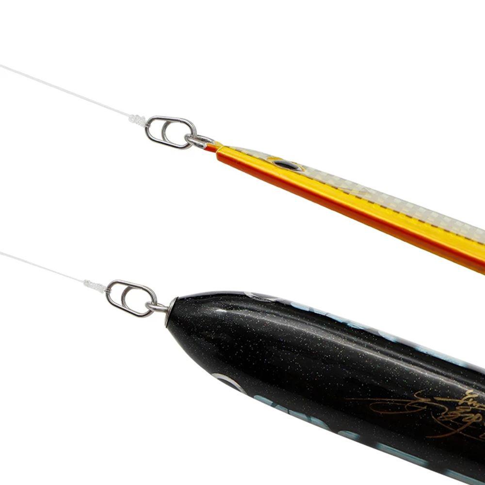 MUVAKO 50 Khoen Treo Dây Câu Cá Bằng Thép Không Gỉ