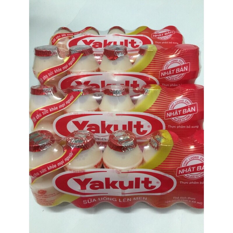 10 lốc Yakult tăng cường sức đề kháng cho cả nhà