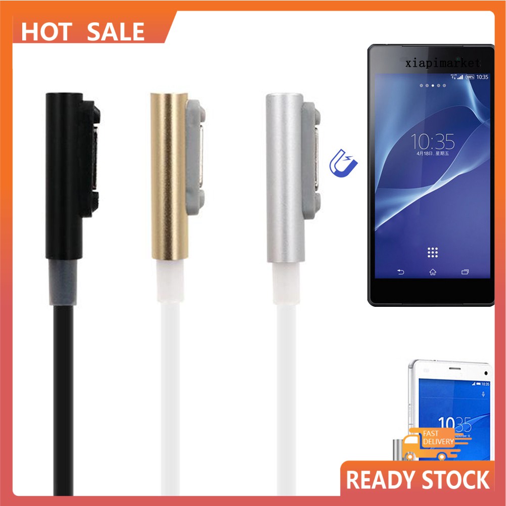 Dây Cáp Sạc Usb Từ Tính 100cm Cho Sony Xperia Z3 L55t Z2 Z1 Compact Xl39h