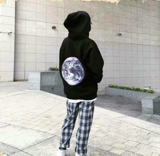 Quần plaid pants caro