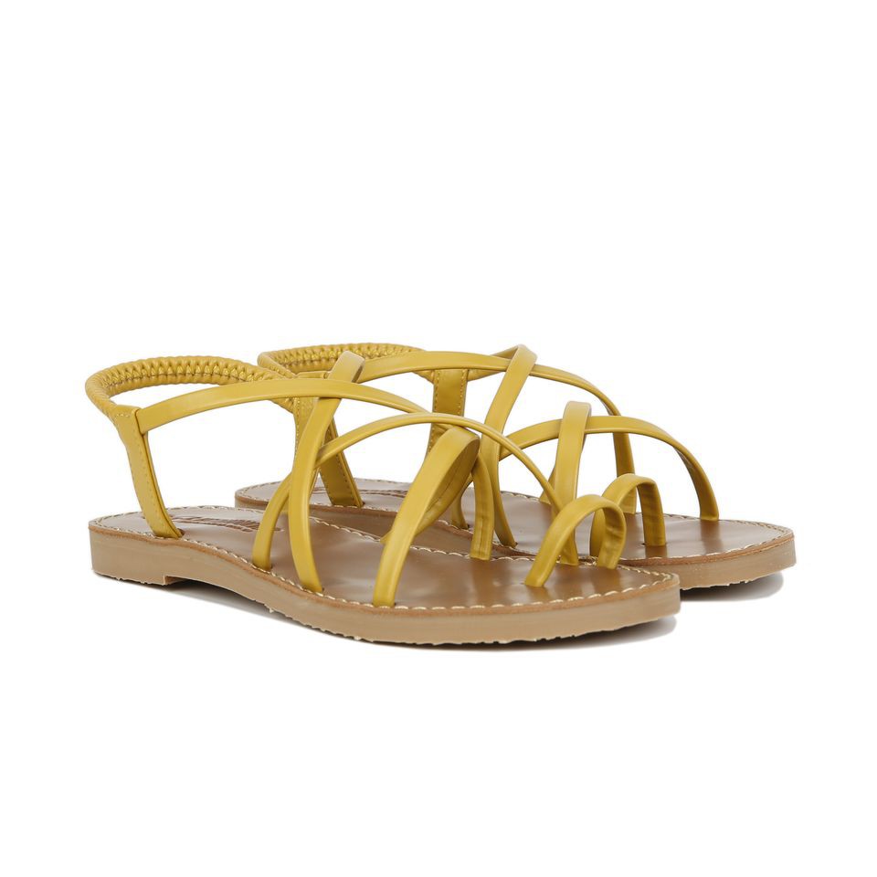 Giày Sandal Hạnh Dung HD04403AD ( Màu Vàng - Kem - Đen - Trắng - Bò )