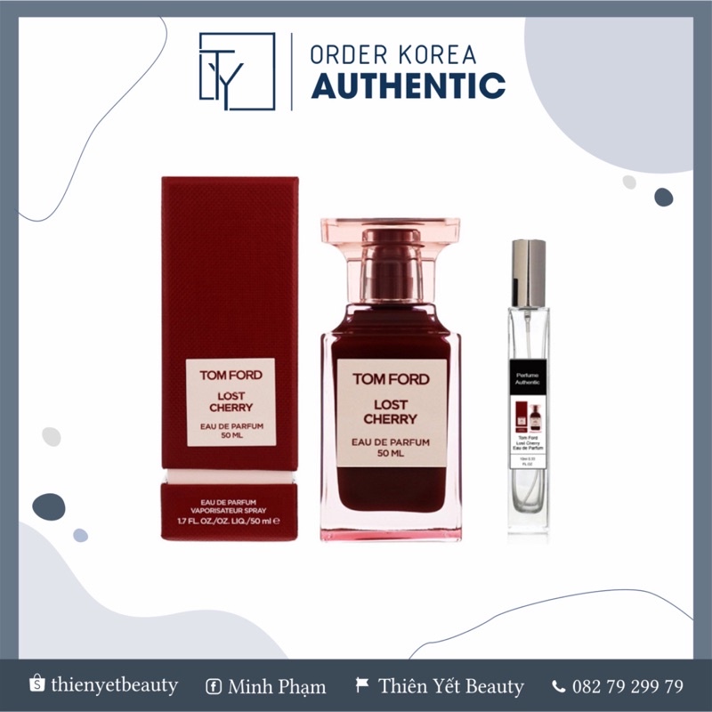 10ml - Nước hoa TF LOST CHERRY