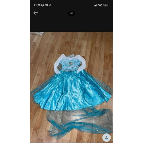 Oder 2 mẫu váy công chúa elsa