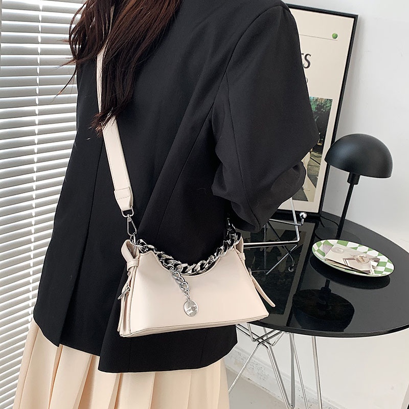 Túi Đeo Chéo Vai Thời Trang Thu Đông Năm 2021 Phong Cách Pháp Cho Nữ