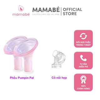 Combo 2 phễu hút sữa pumpin và cổ nối hẹp / phụ kiện máy hút sữa cho cổ nối hẹp