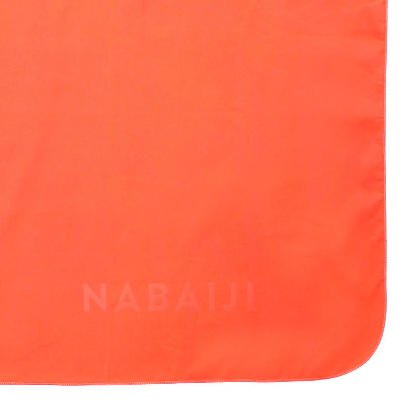 Khăn tắm sợi microfibre Decathlon Nabaiji size M 65 x 90 cm - cam