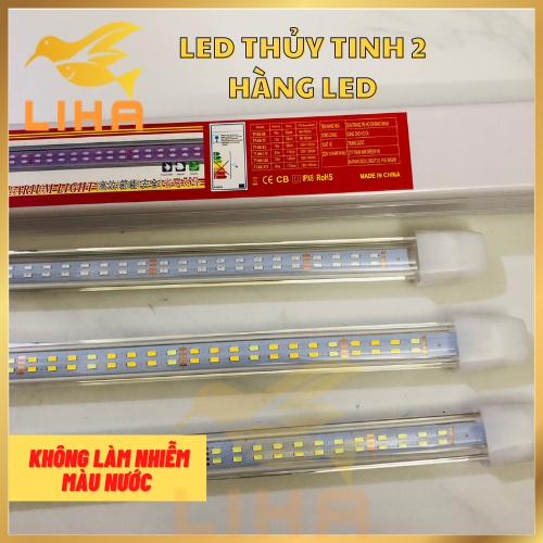 Đèn Led KaoKui Siêu Đẹp Cho Bể Cá - Led Thủy Tinh Cường Lực Không Nhiễm Màu Nước