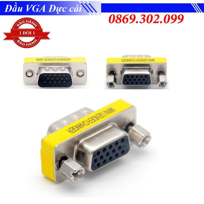 Đầu nối VGA Đực cái