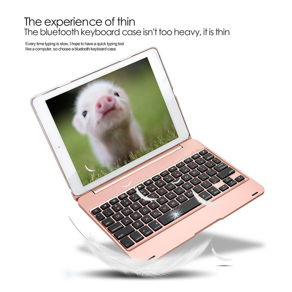 Bao Da Siêu Mỏng Kèm Bàn Phím Không Dây Cho Ipad Pro 9.7 Inch