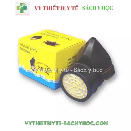 Mặt nạ phòng độc thích hợp (vỏ màu vàng hoặc trắng)