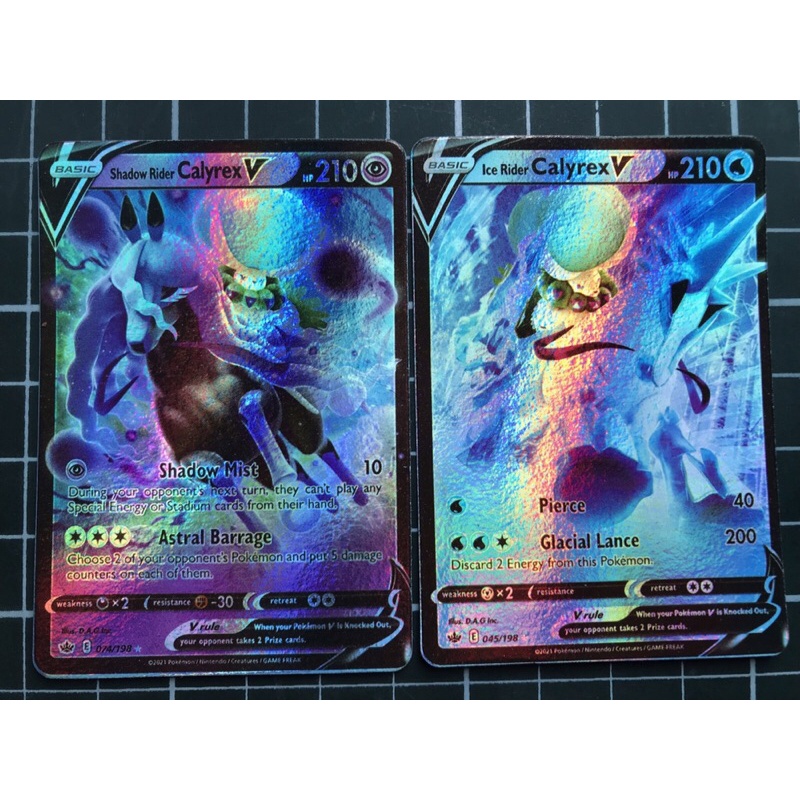 Thẻ Bài Pokemon Calyrex V,Vmax