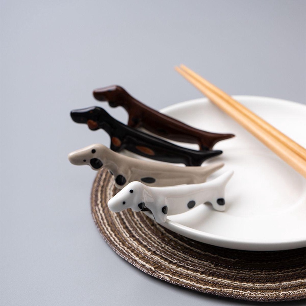 Giá Gác Đũa Bằng Gốm Sứ Dễ Thương