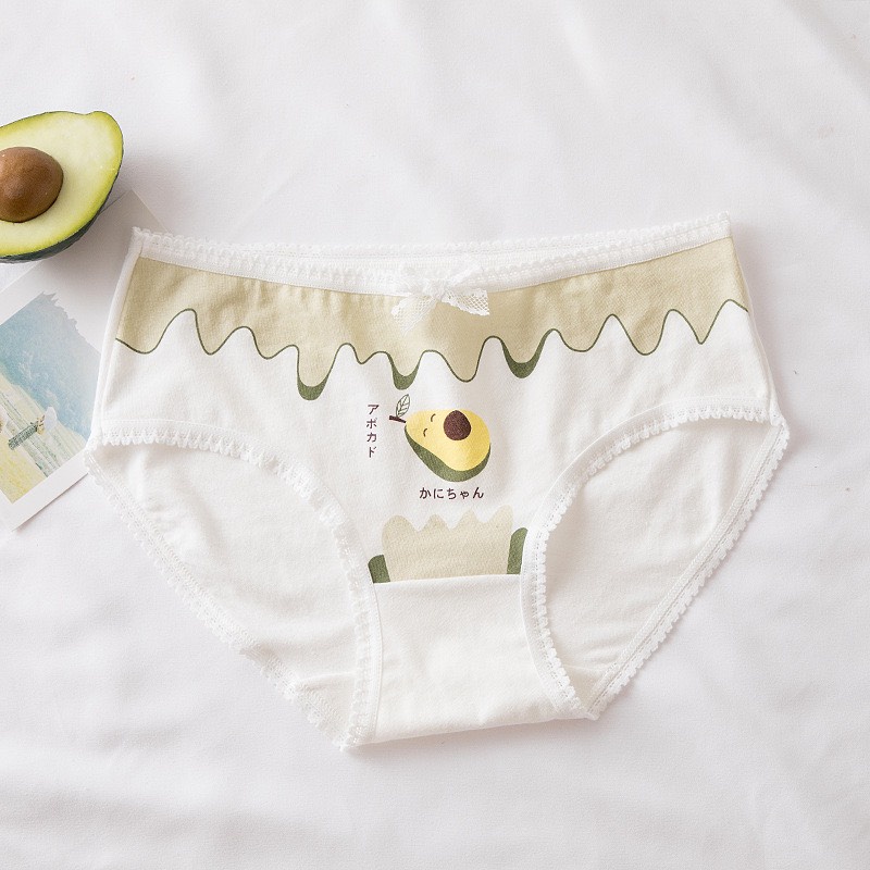 QUẦN LÓT COTTON QUẢ BƠ SIÊU KUTE