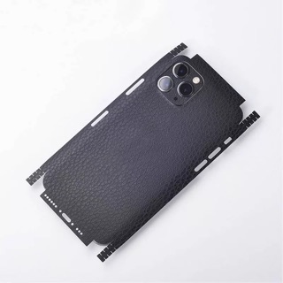 Decal dán lưng vân da cao cấp FULL viền cho các dòng iphone
