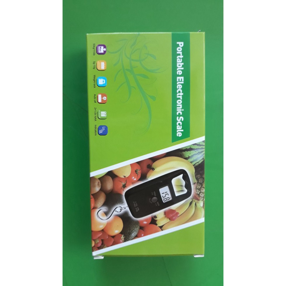 Cân móc treo mini Ninda SN50T, cân điện tử cầm tay bỏ túi nhỏ gọn, sử dụng cân hoa quả, thực phẩm, bán hàng