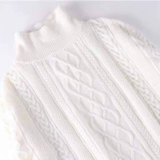 Áo len trắng oversize || hàng xuất xịn