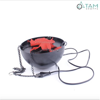 Đèn Led ngọn lửa giả 3D dây xích treo ĐK20cm TAN