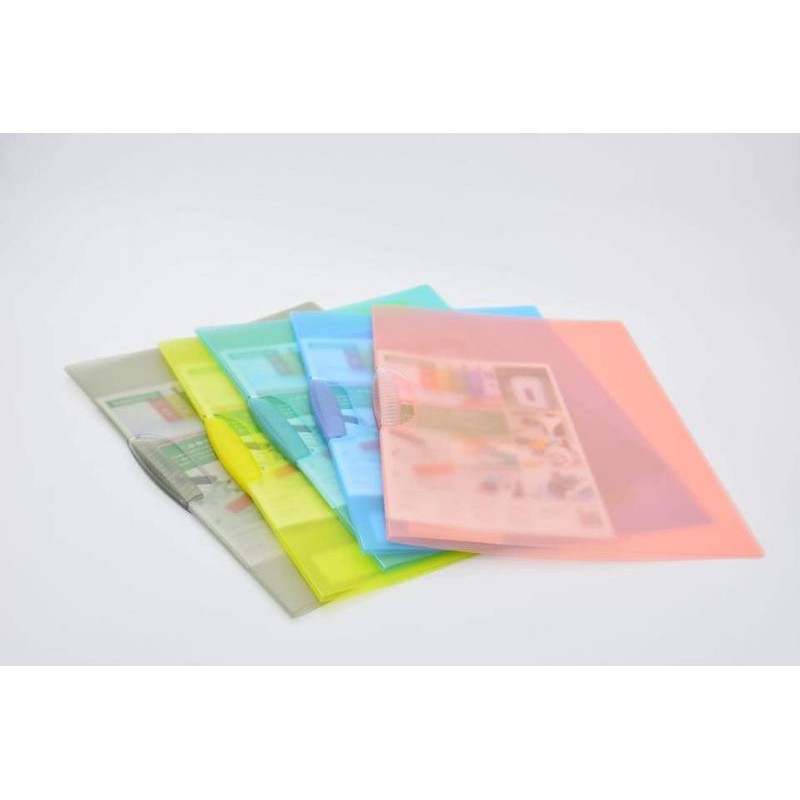 File khóa gáy giữa A4 bìa trong (chỉ còn đen)