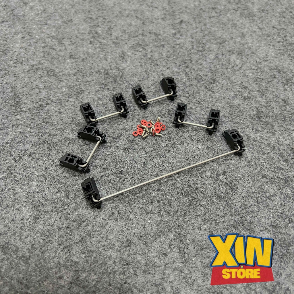 Bộ Stab cân bằng Stabilizer Cherry Genuine PCB Mount Screw-in | Clip-in cho bàn phím cơ