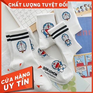 Set 5 vớ trắng Mèo máy đến từ tương lai