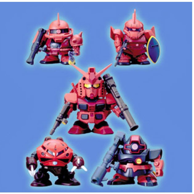 Mô hình lắp ráp GG CHAR'S CUSTOMIZE MS COLLECTION GENERATION-F Bandai