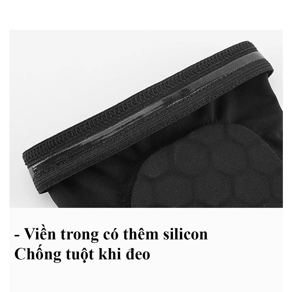 Tất bó bắp chân có giáp bảo vệ ống đồng - Chống chuột rút, căng cơ