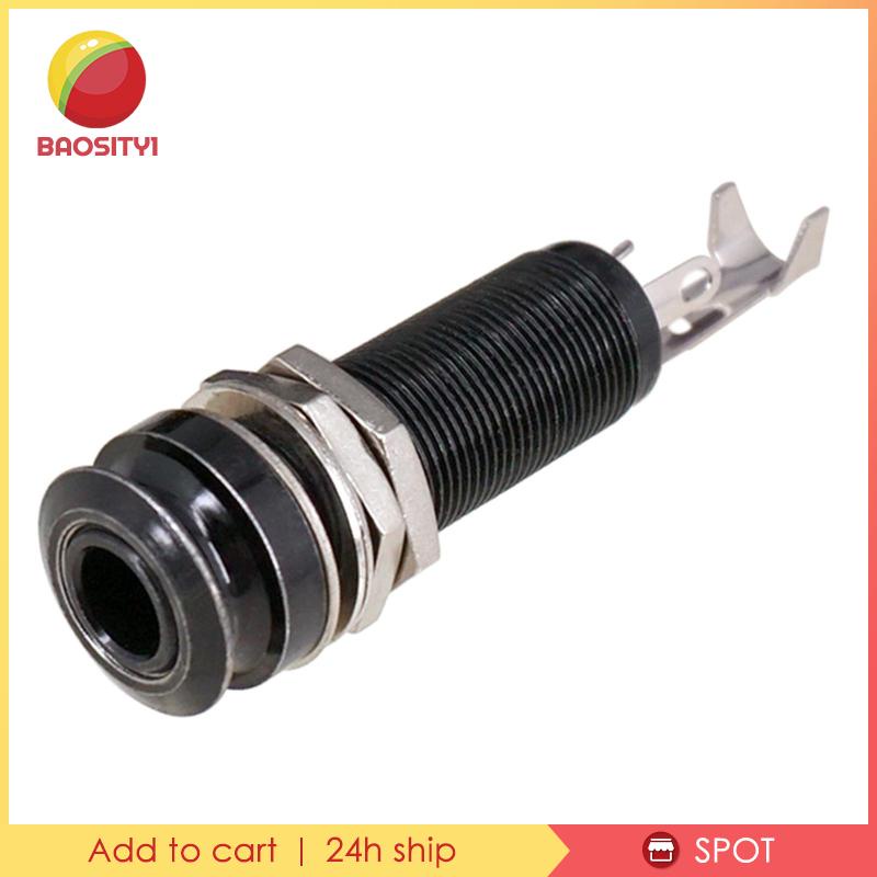 [Baosity1] Phụ Kiện Dây Nối Đầu Ra Hình Trụ Bằng Đồng Cho Đàn Guitar Điện