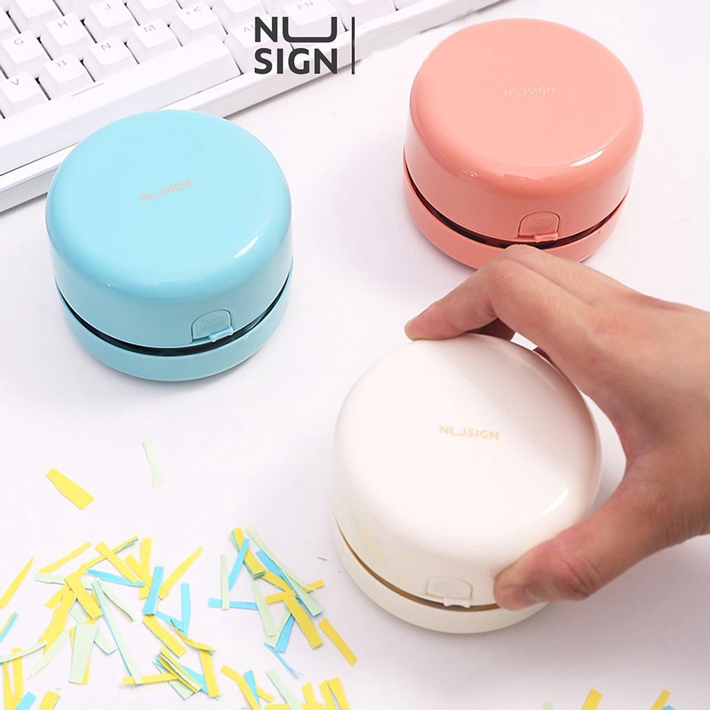 Máy hút bụi Mini để bàn tiện lợi- Phù hợp vệ sinh laptop, góc học tập Nusign NS198