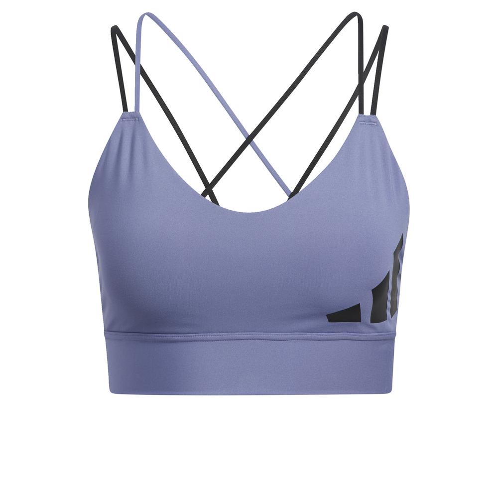 Áo Ngực Thể Thao adidas TRAINING Nữ Áo Bra Tập Luyện Light Support All Me Màu tím GR8210