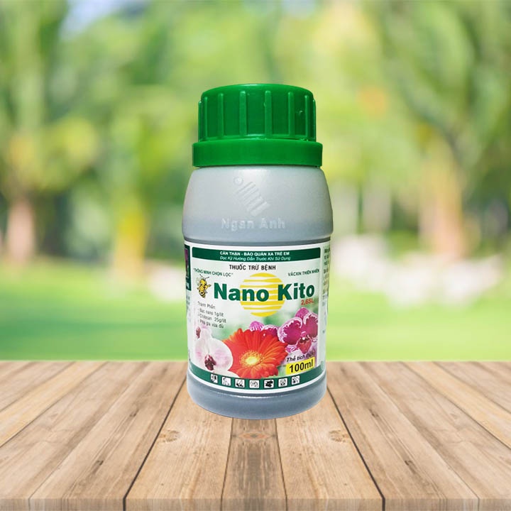 Nano Kito - thuốc đặc trị nấm hồng, tuyến trùng chai 100ml