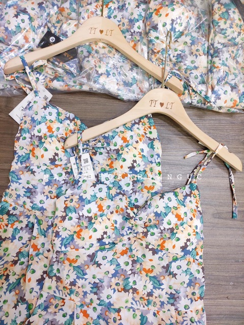 MAXI HAI DÂY HOA NHÍ