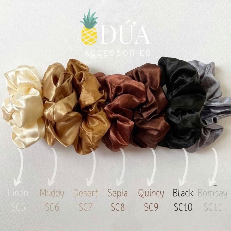 Dây buộc tóc , cột tóc scrunchies nhiều hình dễ thương &lt;&lt; Quà tặng &gt;&gt;