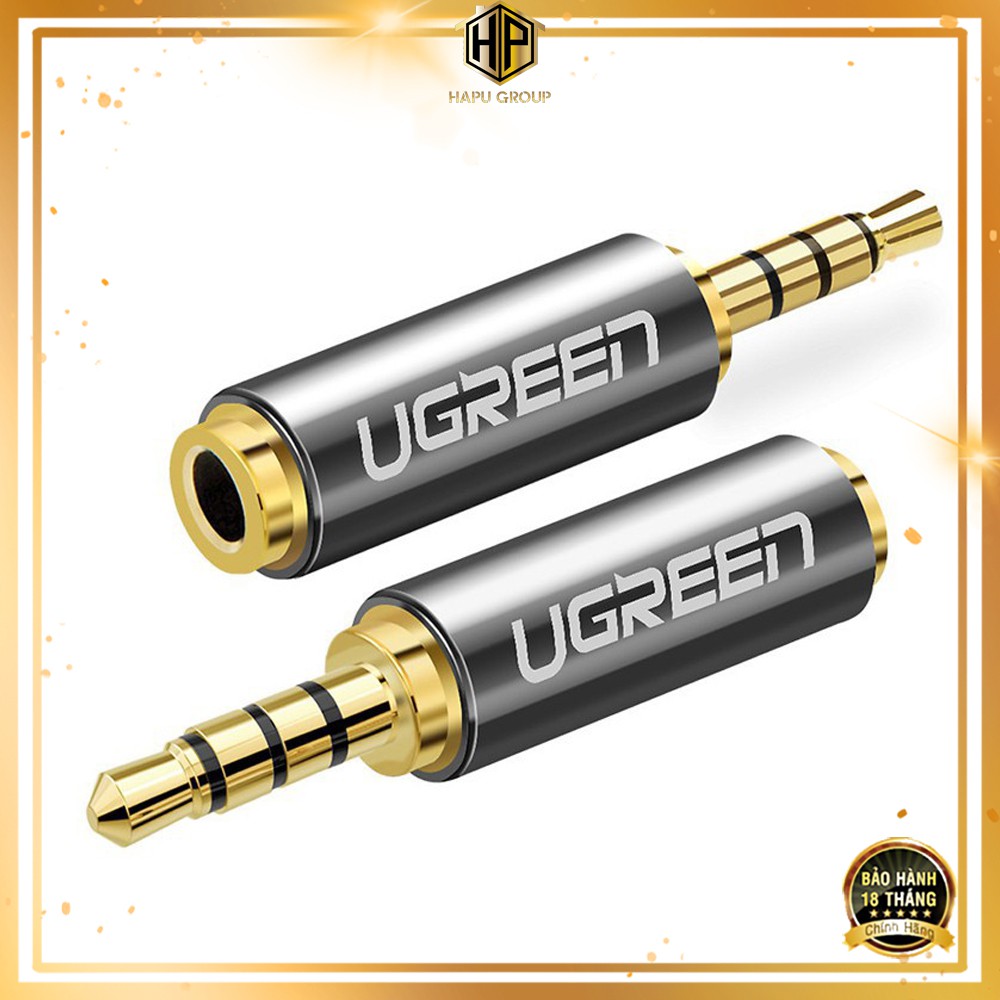 Đầu chuyển Audio 2.5mm sang 3.5mm Ugreen 20501 chính hãng - Hapugroup