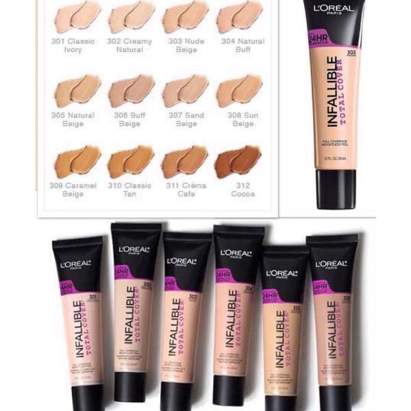 KEM NỀN L'OREAL INFALLIBLE TOTAL COVER 24HR FOUNDATION CHÍNH HÃNG - 5008