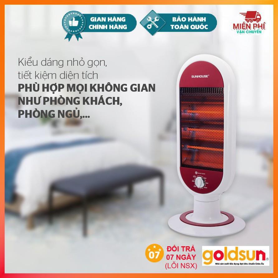 Sưởi Điện Hồng Ngoại Sunhouse SHD7022, Máy Sưởi Điện Hồng Ngoại Sunhouse Làm Ấm Nhanh Tỏa Nhiệt Đều