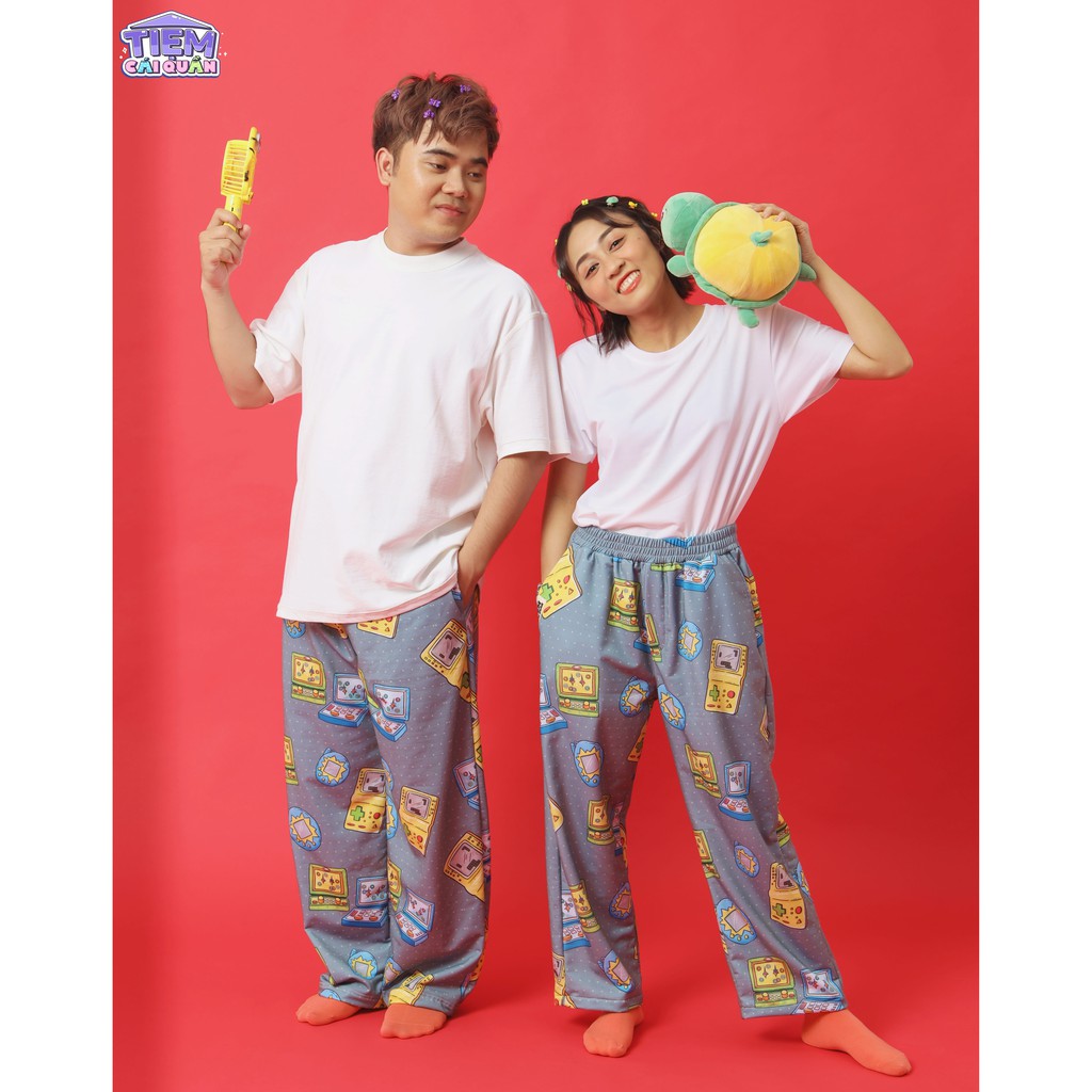 Quần hoạ tiết MÁY CHƠI GAME by Tiệm cái quần | BigBuy360 - bigbuy360.vn
