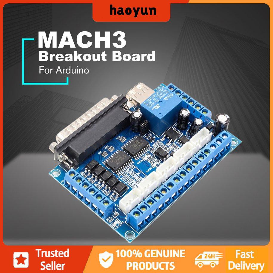 Bảng Mạch Điều Khiển Động Cơ Bước 5 Trục Cnc Mach3