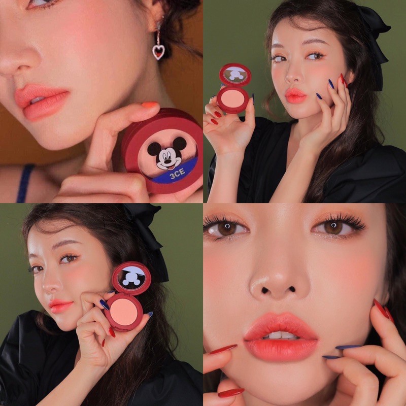 Má hồng 3CE Disney Mickey Face Blush