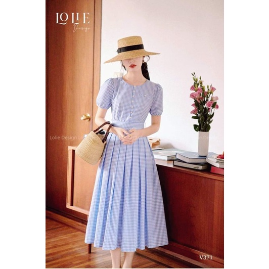 Váy xòe baby doll dáng vintage 💐 Free ship 💐 Chất mát mịn trẻ trung thanh lịch
