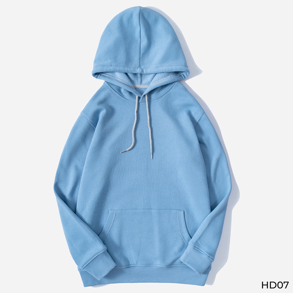 Áo Hoodie Trơn Thiết Kế Năng Động 7 Màu Thời Trang Cao Cấp VICERO