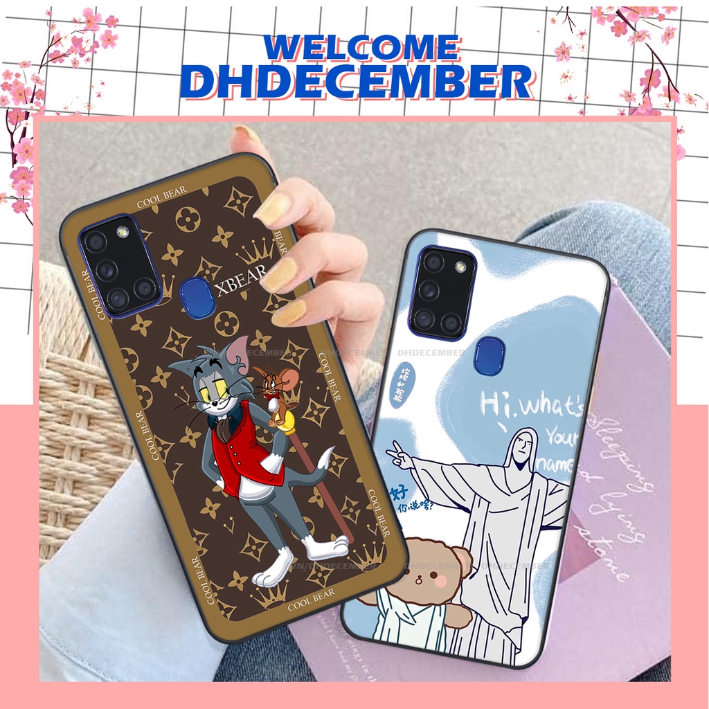 Ốp lưng Samsung Galaxy A21S in hình 3D  doll@ siêu chất - nhân vật H.OẠT H.ÌNH