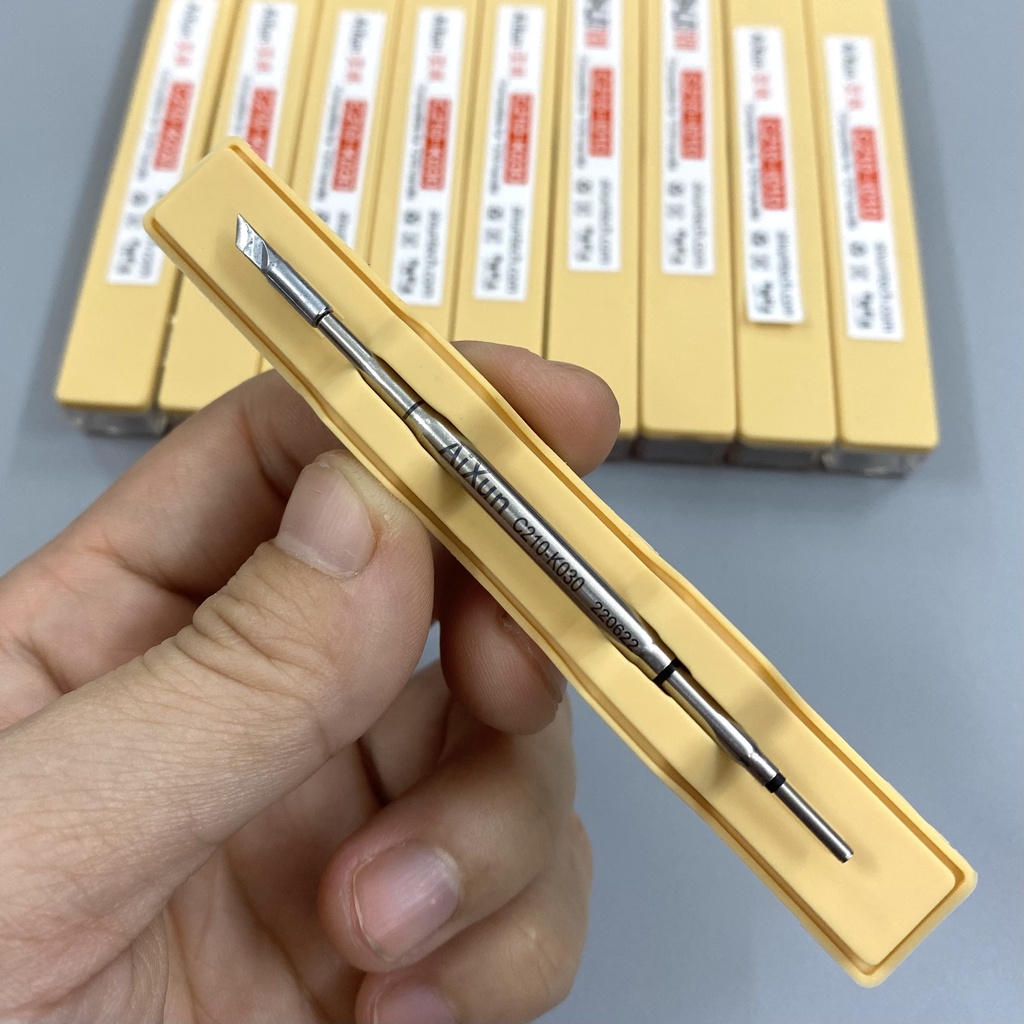 Mũi hàn C210 hãng JC (3 kiểu đầu)