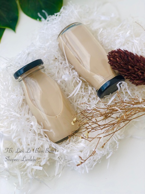 Chai 200ml đựng sữa hạt cho bé - Chai đựng sữa - Chai thuỷ tinh