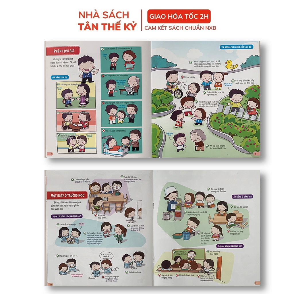 Sách Kỹ năng sống đầu đời cho bé (Bộ 5 cuốn)