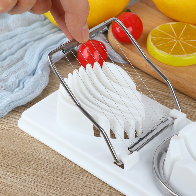 Dụng cụ cắt trứng luộc 2 trong 1 đa năng tiện dụng