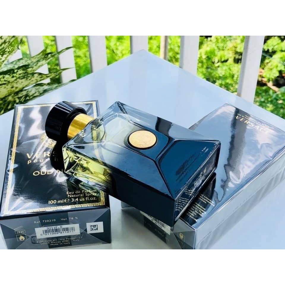 Nước Hoa Nam Versace Pour Homme Oud Noir 100ml (EDP)
